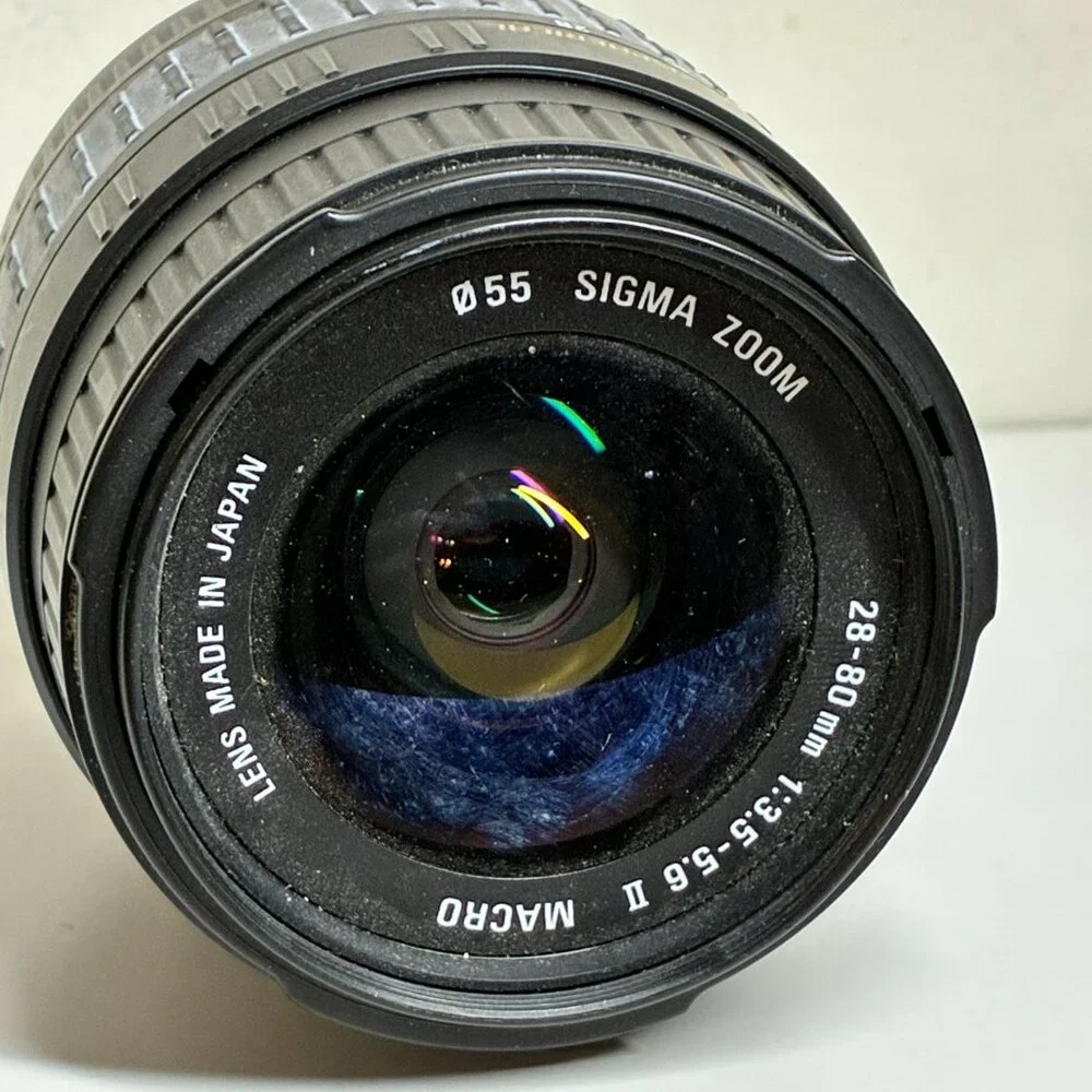 Sigma Zoom 28-80mm 1:3.5-5.6 II Aspherical Macro Lens Minolta AF